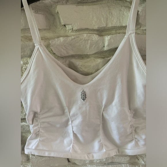 🆕⚡️Free People⚡️Good Karma Ruched Crop Tank⚡️Like new condition! - Picture 3 of 5